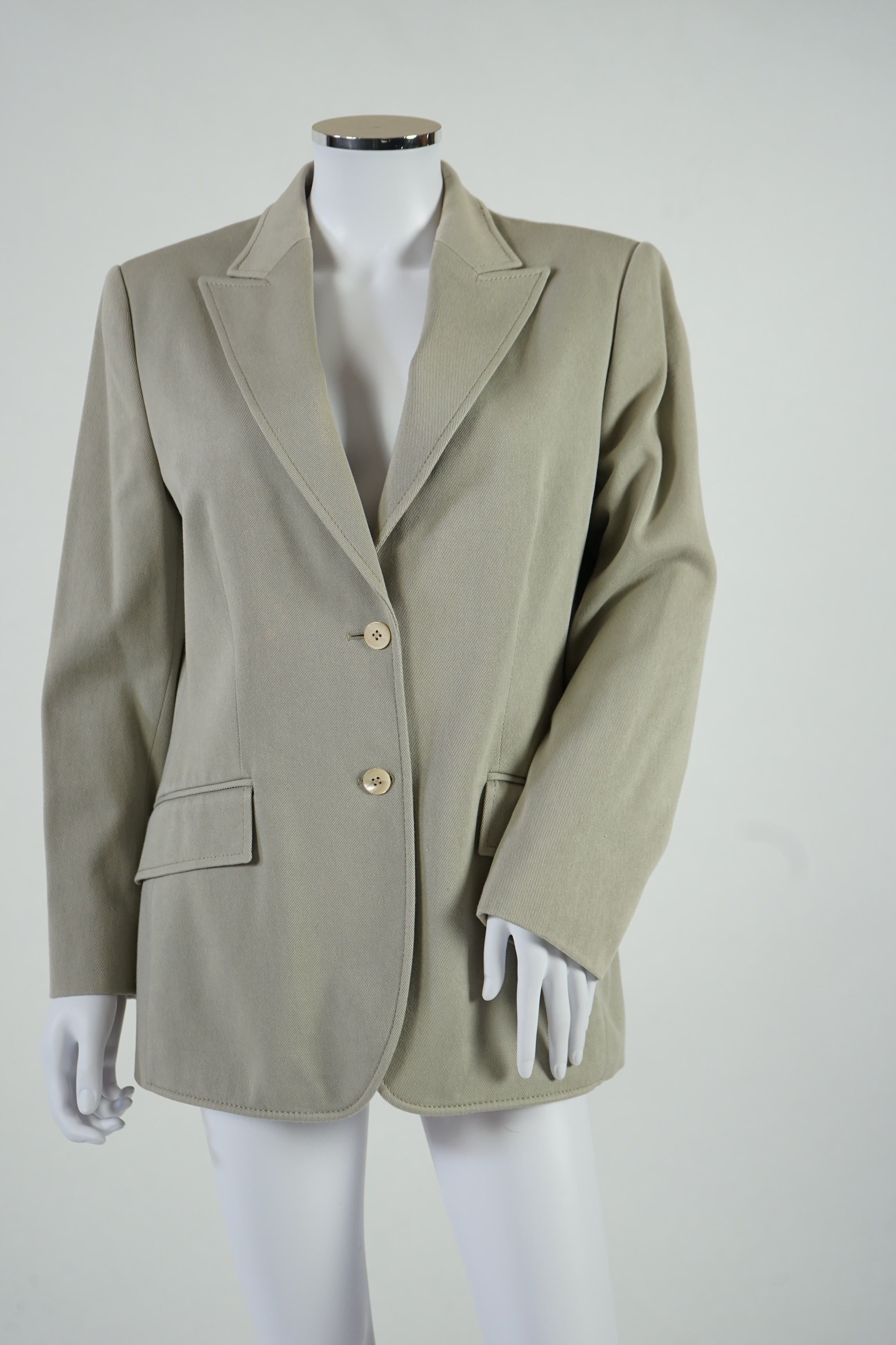 Two lady's Valentino Jackets and a trouser suit. Proceeds to Happy Paws Puppy Rescue